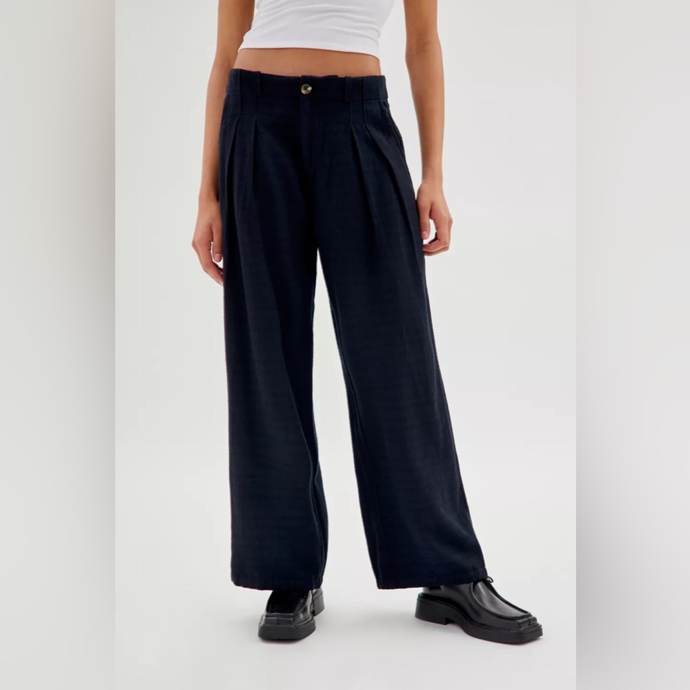 UO Martina Linen Trouser Pant